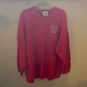 Red Disney Cable Knit Sweater - XL